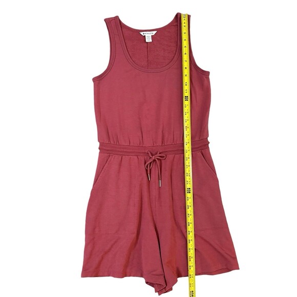 Athleta Red Sleeveless Romper - Picture 4 of 6